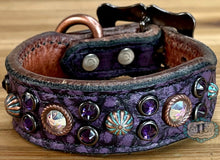 Load image into Gallery viewer, Dog collar #72231233 (7 3/4" - 9 3/4")